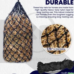 Kwik Pets Horse Hay Bag Blue 42-in