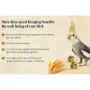 Lafeber Classic Nutri-Berries Cockatiel Bird Food 4-lb