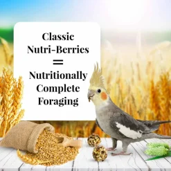 Lafeber Classic Nutri-Berries Cockatiel Bird Food 4-lb