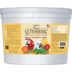 Lafeber Classic Nutri-Berries Macaw & Cockatoo Bird Food 3.5-lb