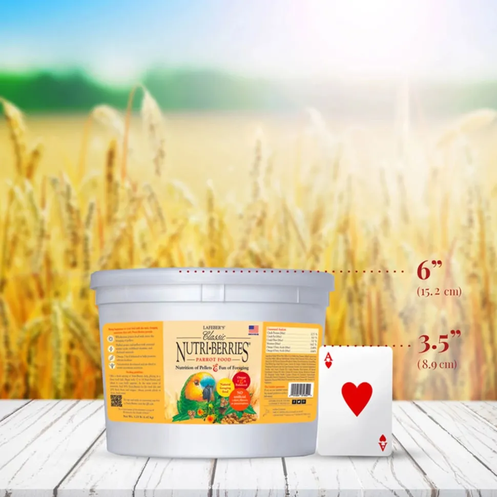 Lafeber Classic Nutri-Berries Parrot Bird Food 3.25-lb