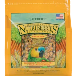Lafeber Garden Veggie Nutri-Berries Parrot Bird Food 3-lb