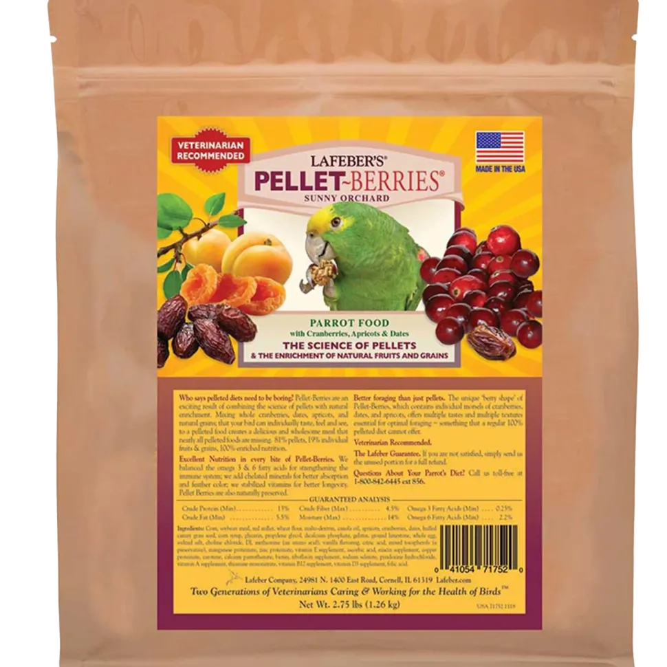 Lafeber Pellet-Berries Sunny Orchard Parrot Food 2.75-lb