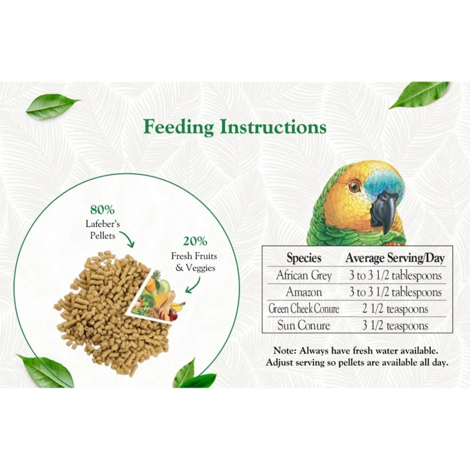 Lafeber Premium Daily Pellets Parrot Bird Food 5-lb