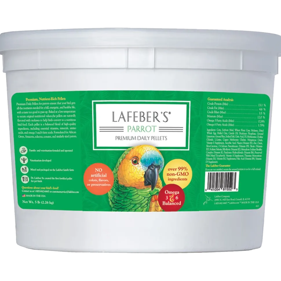 Lafeber Premium Daily Pellets Parrot Bird Food 5-lb