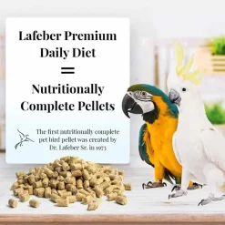 Lafeber Premium Daily Pellets Macaw & Cockatoo Bird Food 5-lb
