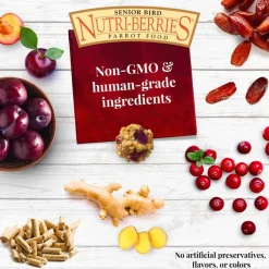 Lafeber Senior Bird Nutri-Berries Parrot Bird Food 3-lb