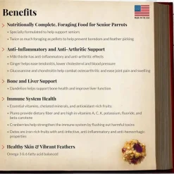 Lafeber Senior Bird Nutri-Berries Parrot Bird Food 3-lb