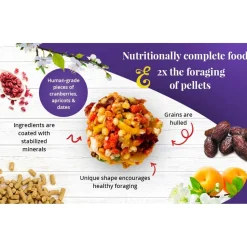Lafeber Sunny Orchard Nutri-Berries Parrot Bird Food 3-lb