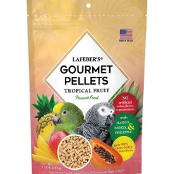 Lafeber Tropical Fruit Gourmet Pellets Parrot Bird Food 1.25-lb