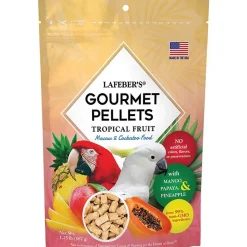 Lafeber Tropical Fruit Gourmet Pellets Macaw & Cockatoo Bird Food 1.25-lb