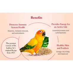 Lafeber Tropical Fruit Gourmet Pellets Conure Bird Food 4-lb