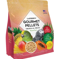 Lafeber Tropical Fruit Gourmet Pellets Parrot Bird Food 4-lb