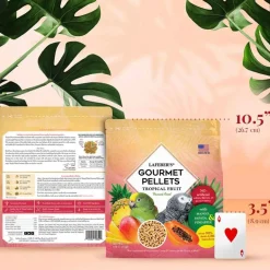 Lafeber Tropical Fruit Gourmet Pellets Parrot Bird Food 4-lb