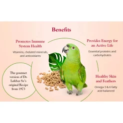 Lafeber Tropical Fruit Gourmet Pellets Parrot Bird Food 4-lb