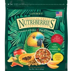 Lafeber Tropical Fruit Nutri-Berries Parrot Bird Food 3-lb