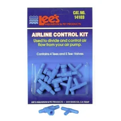 Lee's Aquarium & Pet Products Airline Control Kit Blue