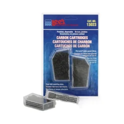 Lee's Aquarium & Pet Products Disposable Carbon Cartridges for Under Gravel Filters 2 Count