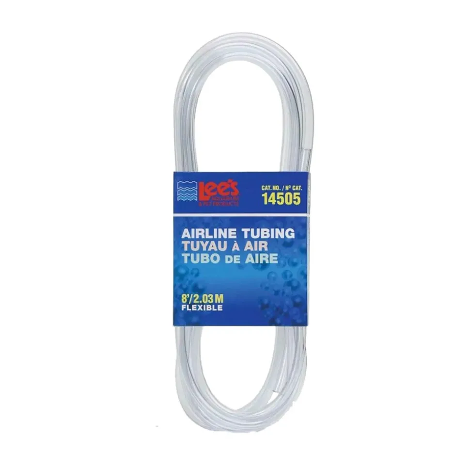 Lee's Aquarium & Pet Products Flexible Airline Tubing Clear 16 in X 8 ft