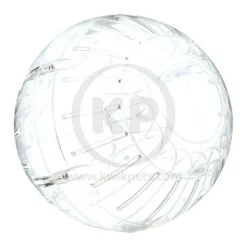 Lee's Aquarium & Pet Products Kritter Krawler Clear View-Thru Running Ball Standard