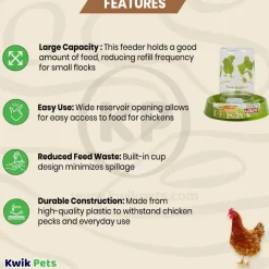 Lixit Farm Babies Chick Feeder 32-oz