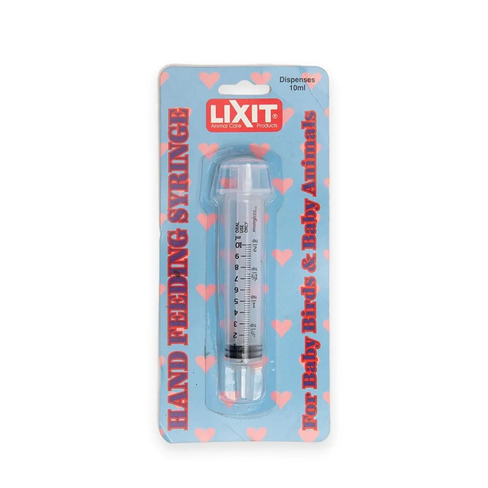 Lixit Hand Feeding Syringe for Baby Animals 10 ml