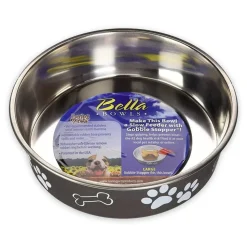 Loving Pets Classic Dog Bowl Espresso Large