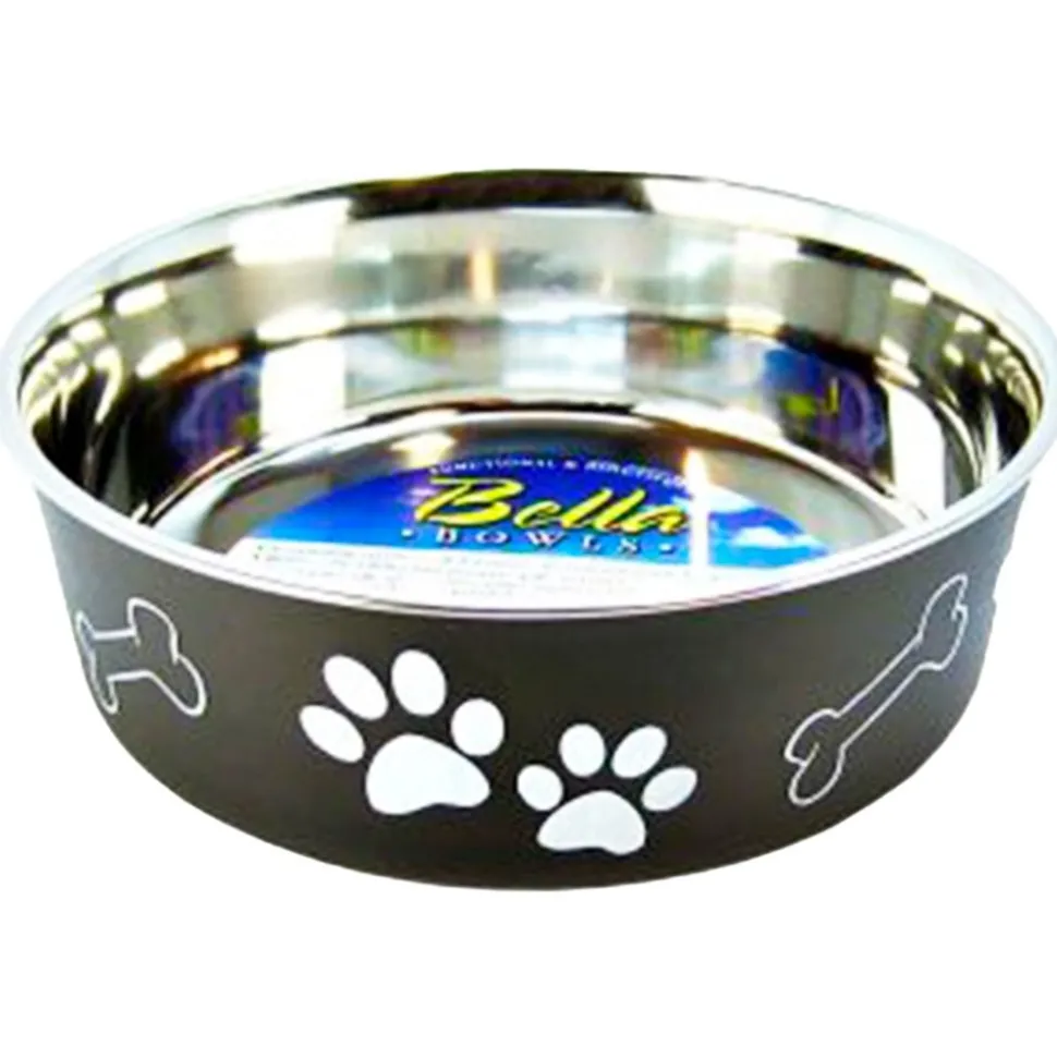 Loving Pets Classic Dog Bowl Espresso Medium