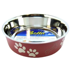 Loving Pets Classic Dog Bowl Merlot Large