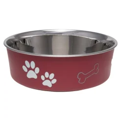 Loving Pets Classic Dog Bowl Merlot Large