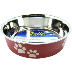 Loving Pets Classic Dog Bowl Merlot Small