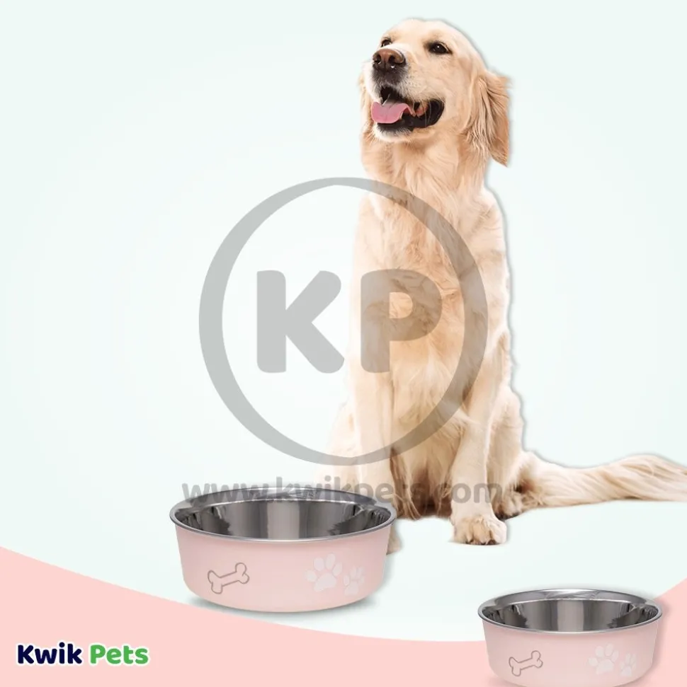 Loving Pets Classic Dog Bowl Paparazzi Pink Large