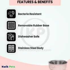Loving Pets Classic Dog Bowl Paparazzi Pink Medium
