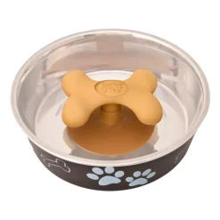 Loving Pets Gobblestopper Slow Feeder for Dogs Medium 6-8-in