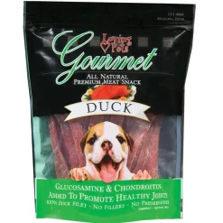 Loving Pets Gourmet Duck Filet Strips Dog Treats 12-oz