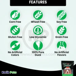 Loving Pets Gourmet Duck Filet Strips Dog Treats 12-oz