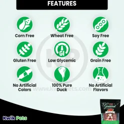 Loving Pets Gourmet Duck Filet Strips Dog Treats 6-oz