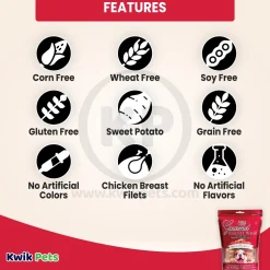 Loving Pets Gourmet Wraps Biscuit Dog Treat Sweet Potato 8-oz