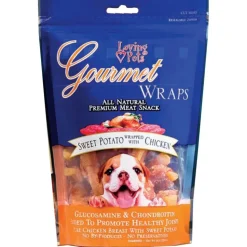 Loving Pets Gourmet Wraps Dog Treat Sweet Potato & Chicken 8-oz
