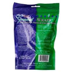 Loving Pets Gourmet Wraps Dog Treat Apple & Chicken 6-oz