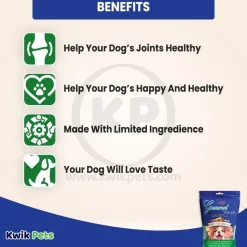 Loving Pets Gourmet Wraps Dog Treat Apple & Chicken 6-oz