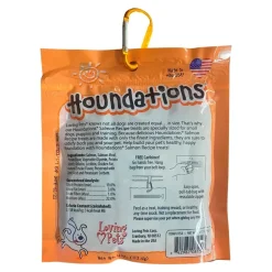 Loving Pets Houndations Small Dog & Puppy Training Treats Salmon 4-oz