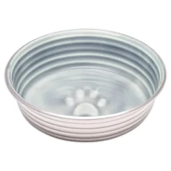 Loving Pets Le Bol Dog Bowl Parisian Grey Medium