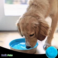 Loving Pets Le Bol Dog Bowl Seine Blue Medium