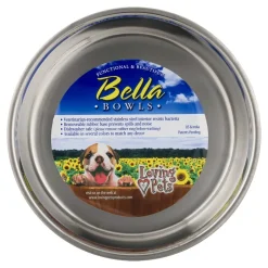 Loving Pets Metallic Dog Bowl Artichoke Large