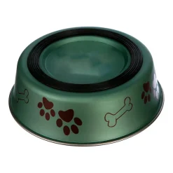 Loving Pets Metallic Dog Bowl Artichoke Large