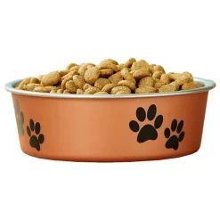 Loving Pets Metallic Dog Bowl Copper Large
