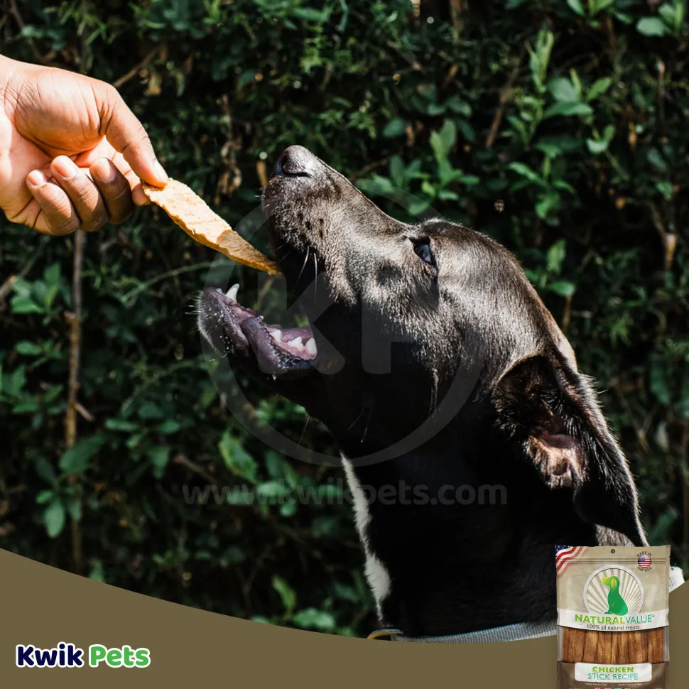 Loving Pets Natural Value Chicken Sticks Dog Treat 14-oz