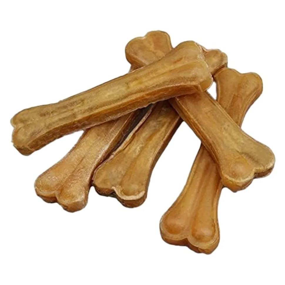 Loving Pets Pressed Rawhide Bone Dog Treat 8-in