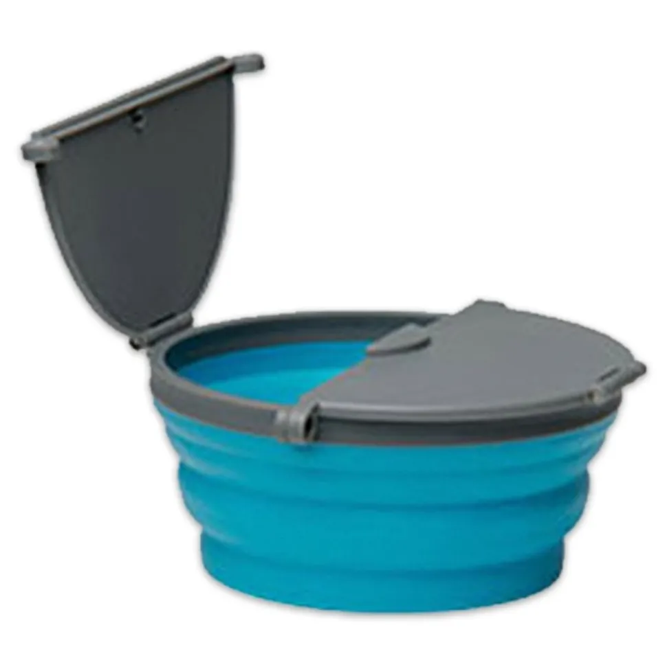 Loving Pets Travel Dog Bowl Blue Large
